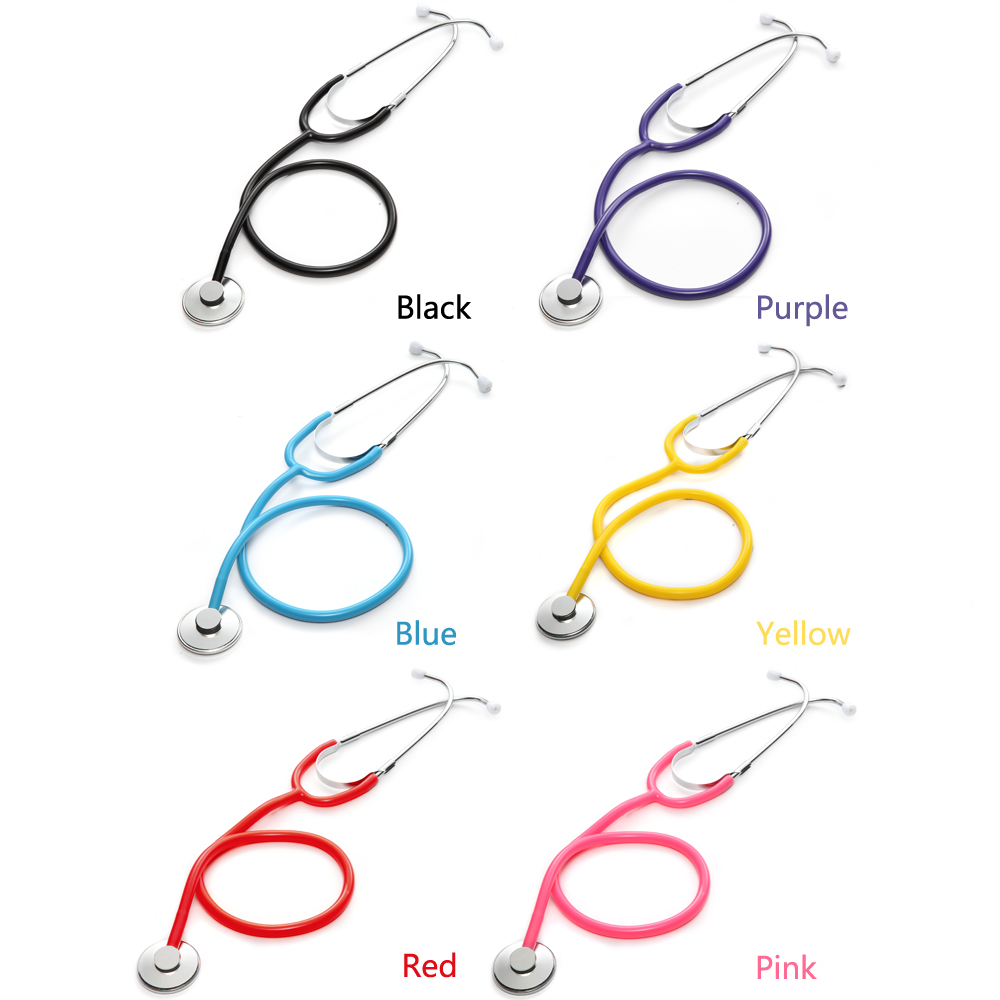 Medical Lab Equipments - Portable Single Head Medical Stethoscope Doctor