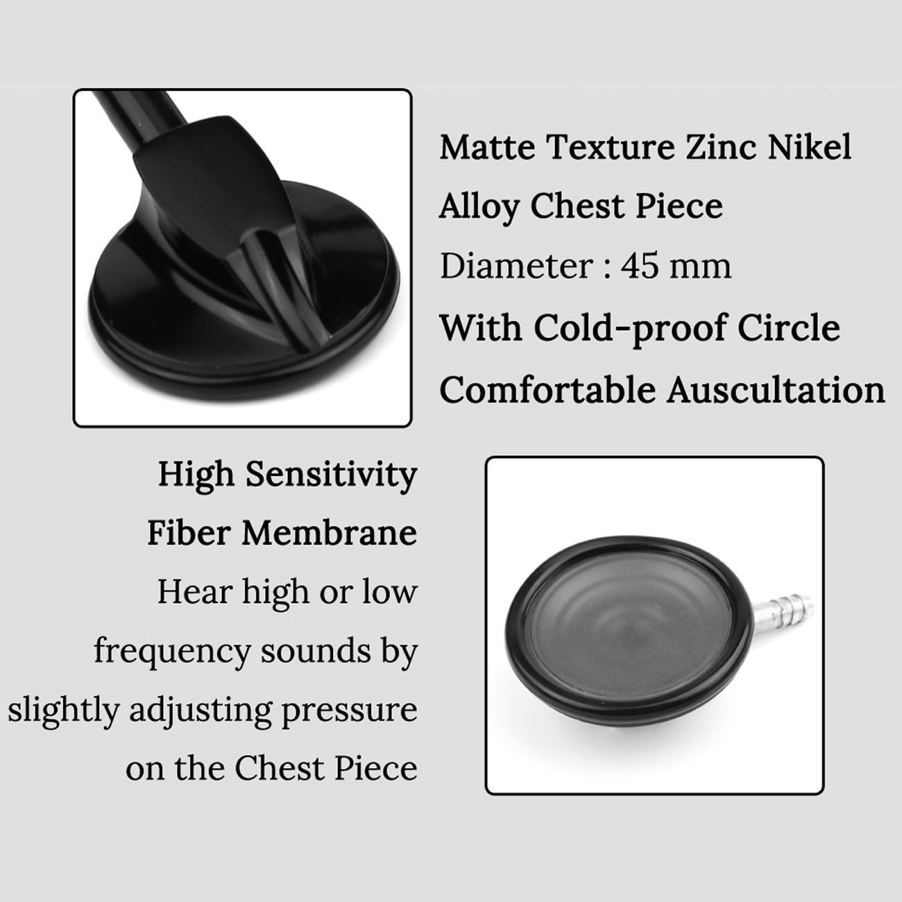 All Black Medical Cardiology D - Medical Lab Equipments recension och pris