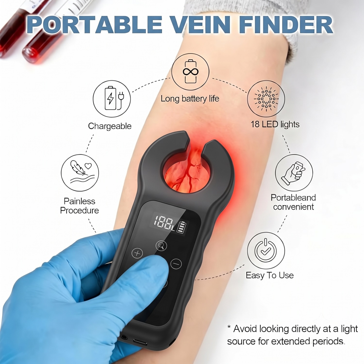 Medical Vein Detector LED Vein - Medical Lab Equipments recension och pris