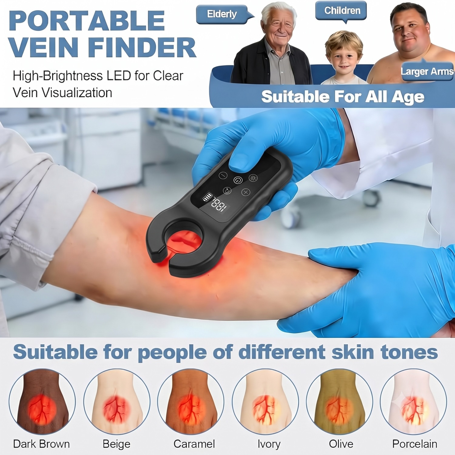 Medical Vein Detector LED Vein - Medical Lab Equipments recension och pris