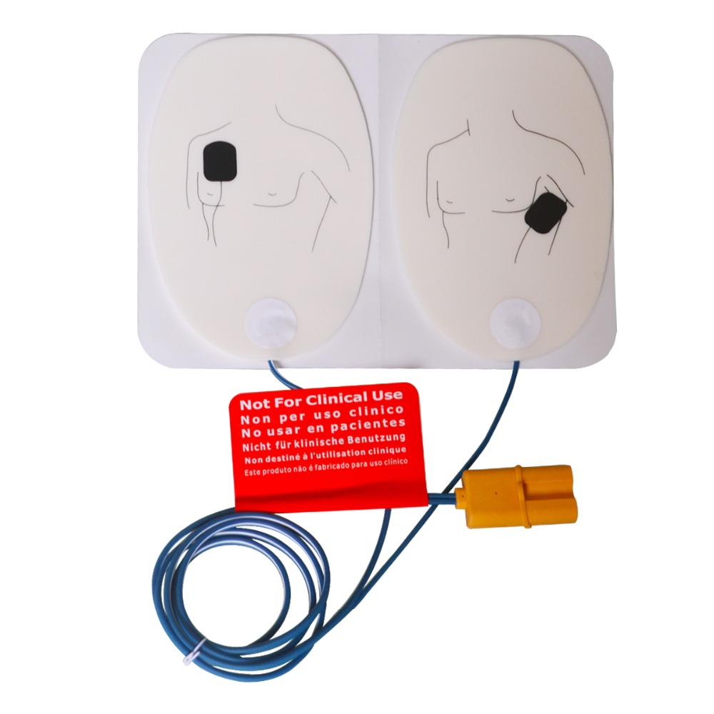 1pair AED Training ECG Defibri - Defibrillator Aed Trainer recension och pris