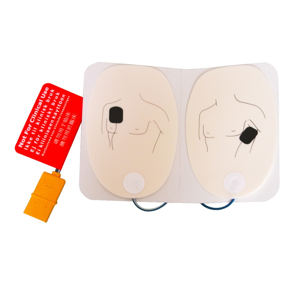 1pair AED Training ECG Defibri - Defibrillator Aed Trainer recension och pris