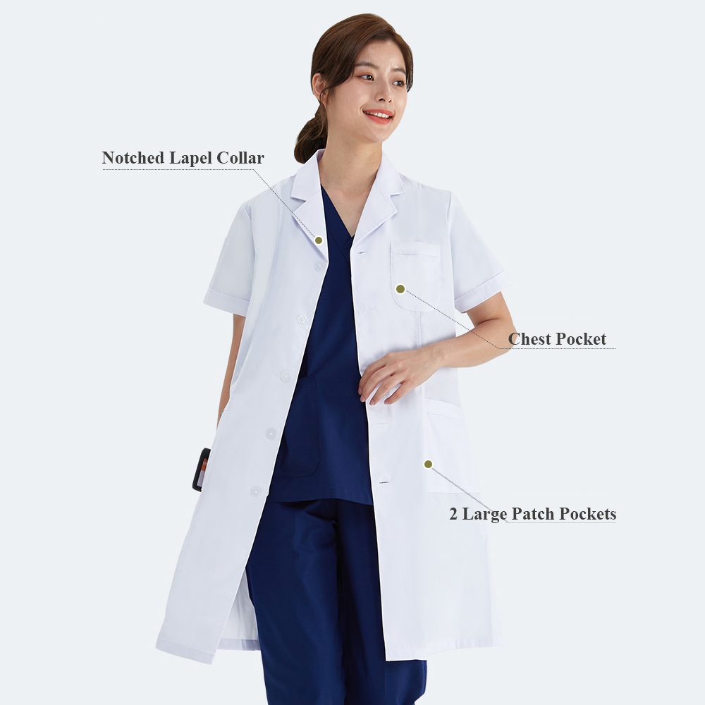 Unisex White Coat Lab Coat Hos - Lab Coat Medical recension och pris